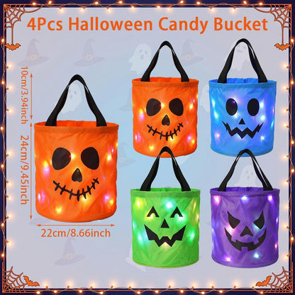 BooLume™ Light-Up Trick-or-Treat Bags