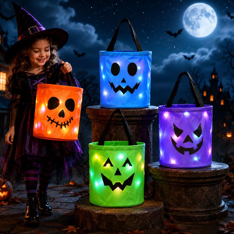 BooLume™ Light-Up Trick-or-Treat Bags