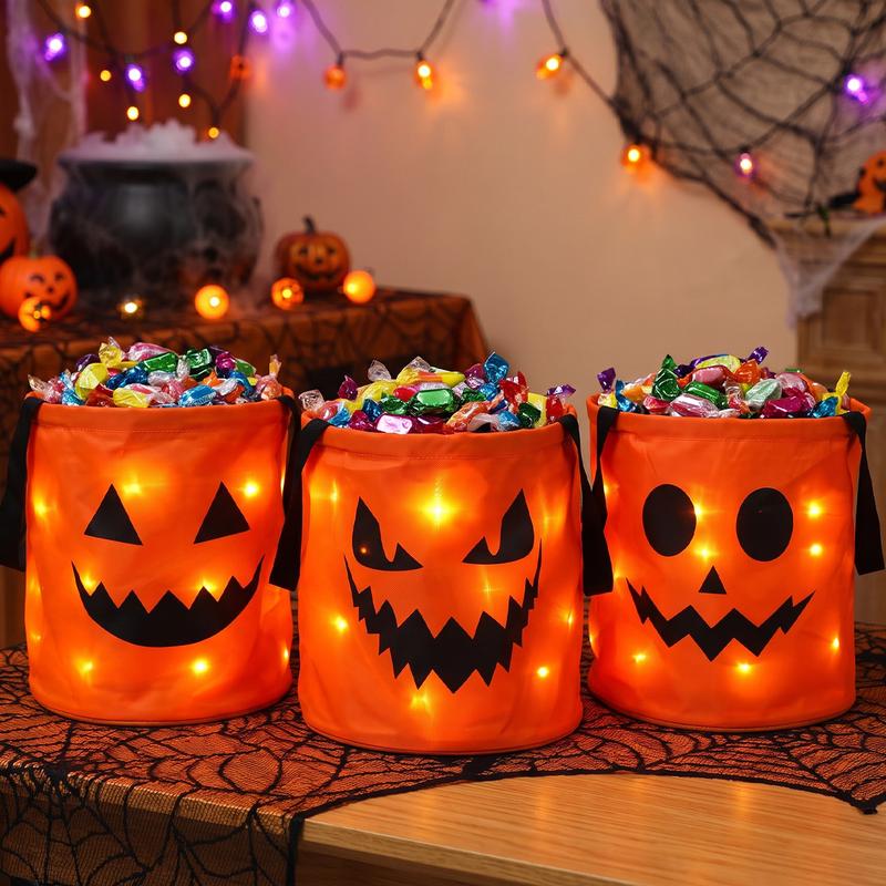 BooLume™ Light-Up Trick-or-Treat Bags